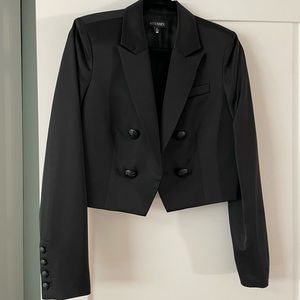 Intermix cropped blazer